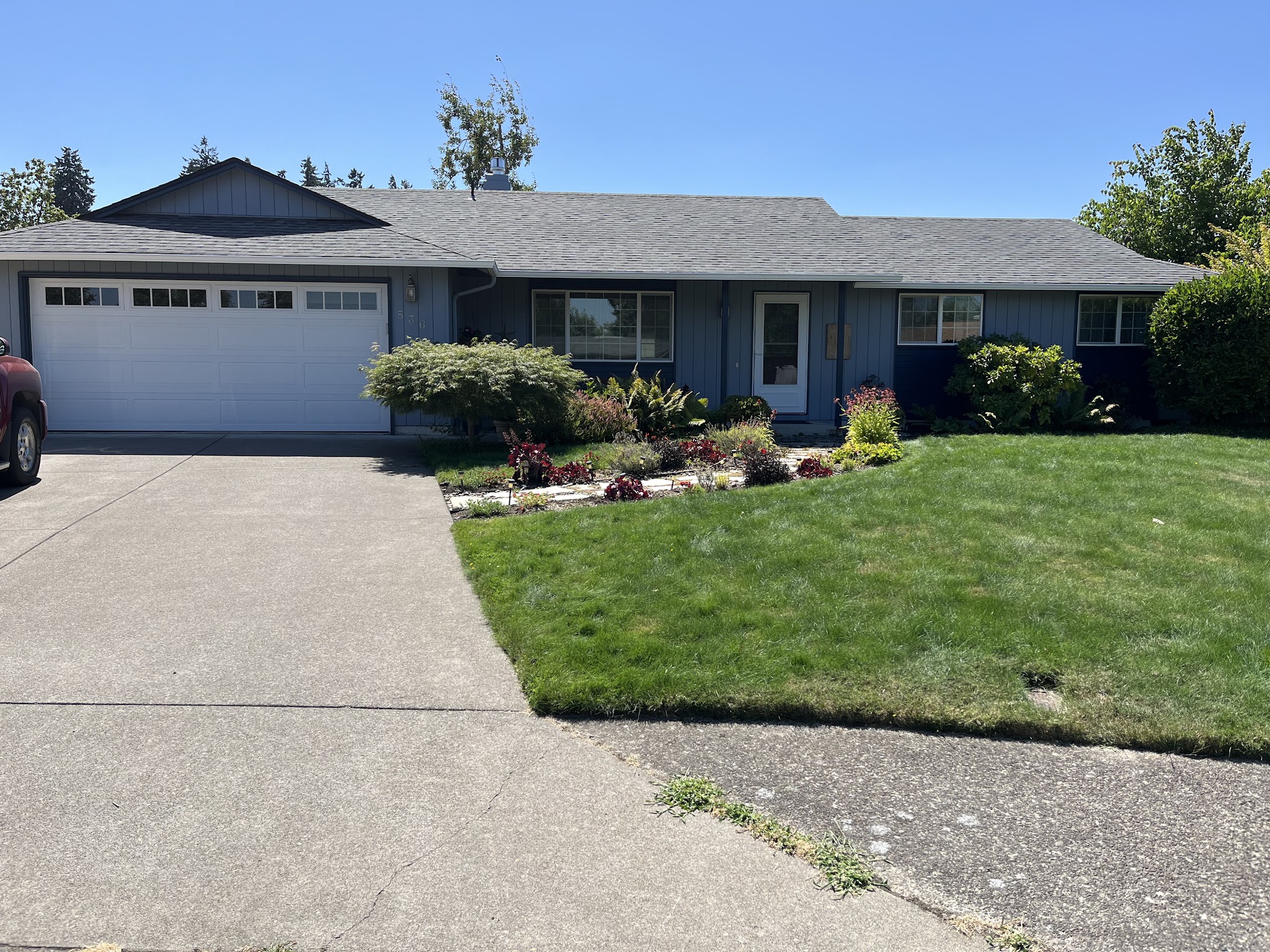 Finished exterior paint job by Creative Solutions Painting Company